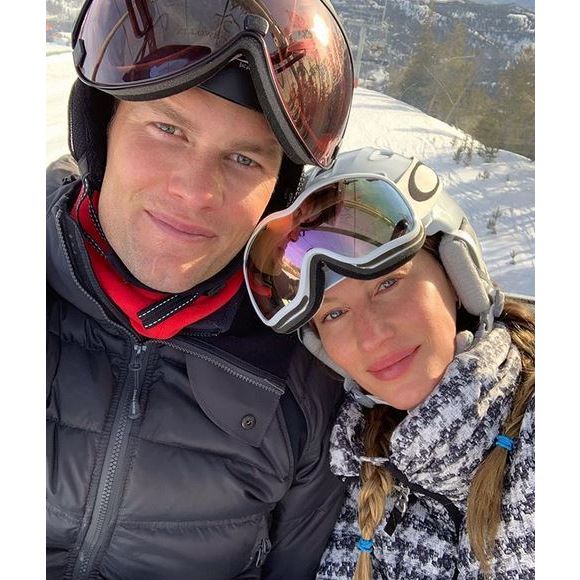Gisele Bündchen et Tom Brady.