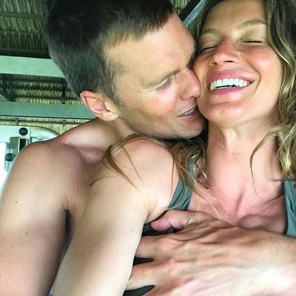 Tom Brady et Gisele Bündchen. Février 2019.