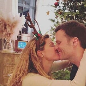 Tom Brady et Gisele Bündchen. Décembre 2018.