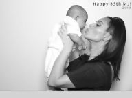 Kim Kardashian, gaga de son fils Psalm : Photo inédite de l'adorable bébé