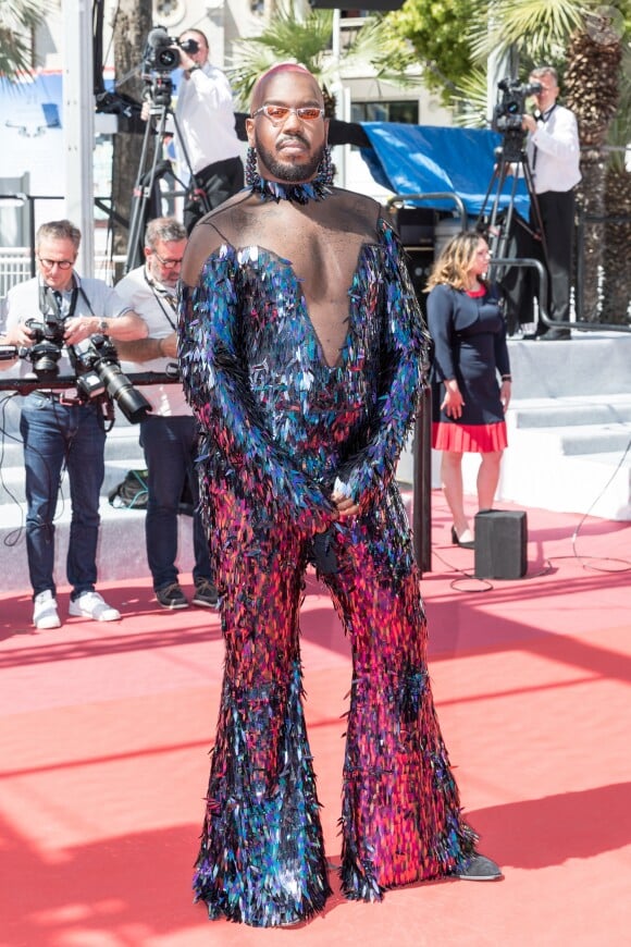 Kiddy Smile - Montée des marches du film "Atlantique" lors du 72e Festival International du Film de Cannes. Le 16 mai 2019 © Jacovides-Moreau / Bestimage