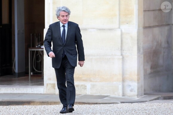 Thierry Breton, PDG de Atos - Réunion de mobilisation des entreprises au palais de l'Elysée, à Paris, 12 décembre 2018. © Stéphane Lemouton / Bestimage