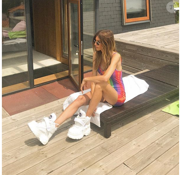 Alexandra Rosenfeld en maillot de bain, le 13 juillet 2019, sur Instagram