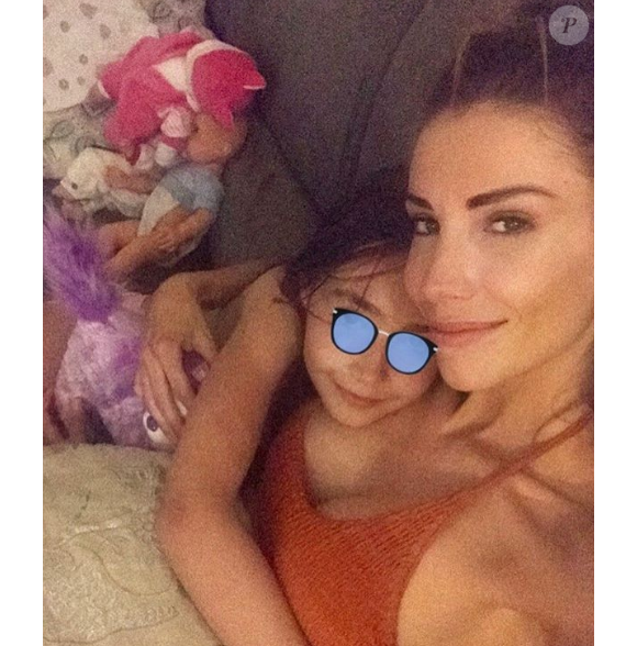Alexandra Rosenfeld et sa fille Ava, le 15 juillet 2019, sur Instagram