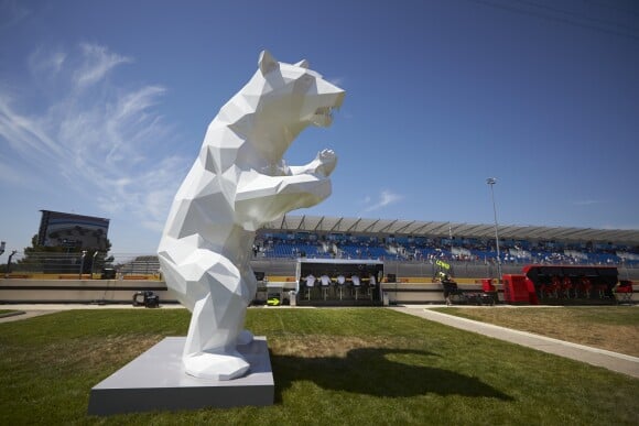 Ours - Les sculptures de Richard Orlinski lors du GP de France sur le circuit Paul Ricard le 20 juin 2019.