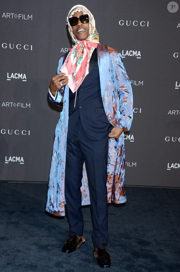 A$AP Rocky à la soirée LACMA Art + Film à Los Angeles, le 3 novembre 2018.