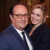 François Hollande et sa compagne Julie Gayet - After-party de la saison 3 de la série "10 pour cent" au Montana à Paris le 25 Avril 2018 © Damien Boisson-Berçu via Bestimage