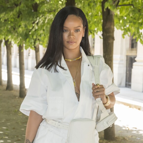 Rihanna - Arrivées au défilé de mode Homme printemps-été 2019 "Louis Vuitton" à Paris. Le 21 juin 2018 © Olivier Borde / Bestimage