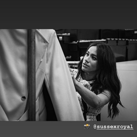 Meghan Markle, star du prochain numéro du "Vogue" anglais pour le mois de septembre 2019.