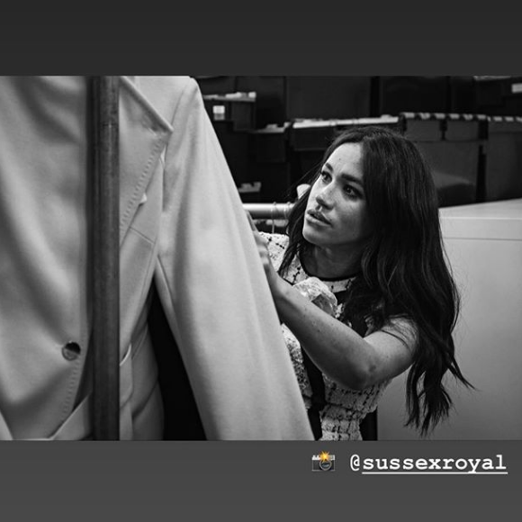 Meghan Markle, star du prochain numéro du "Vogue" anglais pour le mois de septembre 2019.