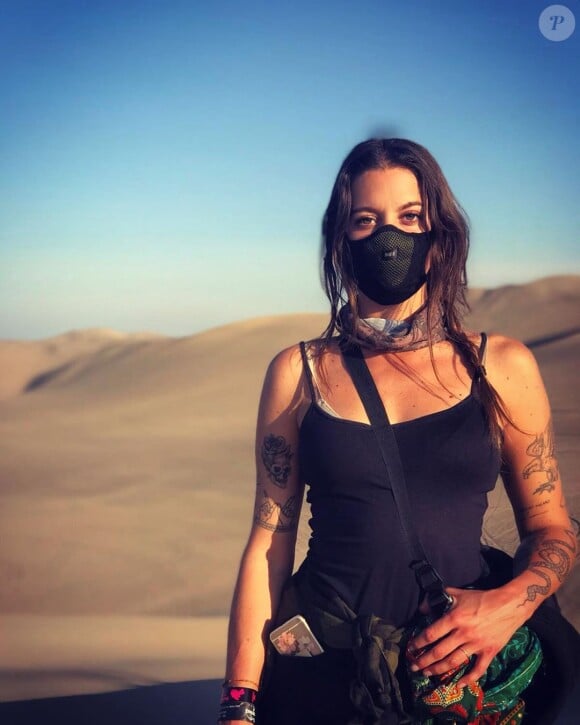 Nubia, la fille de Lio, sur Instagram.