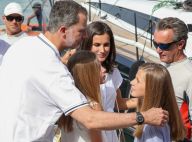 Letizia d'Espagne, Leonor et Sofia : Tendres supportrices de Felipe à Majorque