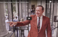 Kevin Spacey a fait une lecture d'un poème à Rome, le 2 août 2019.