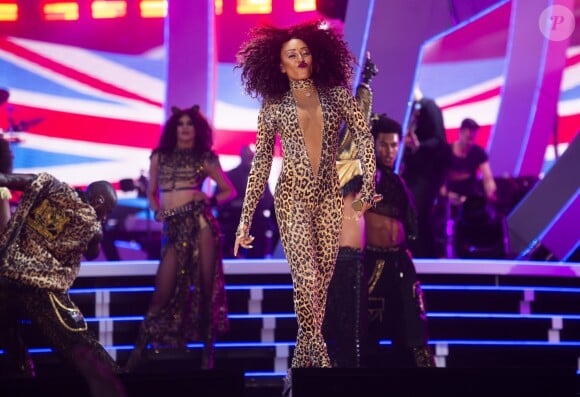 Melanie Brown (Mel B) - Les Spice Girls en concert au Stade de Wembley dans le cadre de leur tournée "Spice World UK Tour". Londres, le 20 juin 2019.