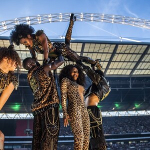 Melanie Brown (Mel B) - Les Spice Girls en concert au Stade de Wembley dans le cadre de leur tournée "Spice World UK Tour". Londres, le 20 juin 2019.