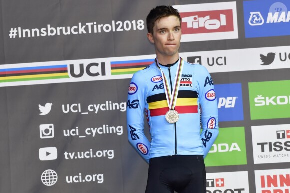 Archives - Bjorg Lambrecht - Médaille d'argent du "U23 Road Race". Le 28 septembre 2018.