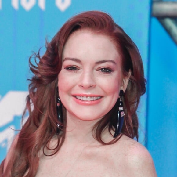 Lindsay Lohan à la soirée MTV Europe Music Awards à Bilbao en Espagne, le 4 novembre 2018.