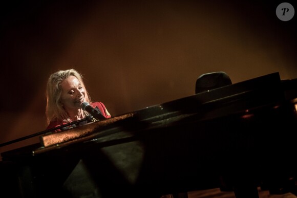 Exclusif - Véronique Sanson en concert à la Cité des congrès de Nantes pour la seconde date de sa tournée "Dignes, Dingues, Donc..." le 4 avril 2019. © Cyril Moreau/Bestimage