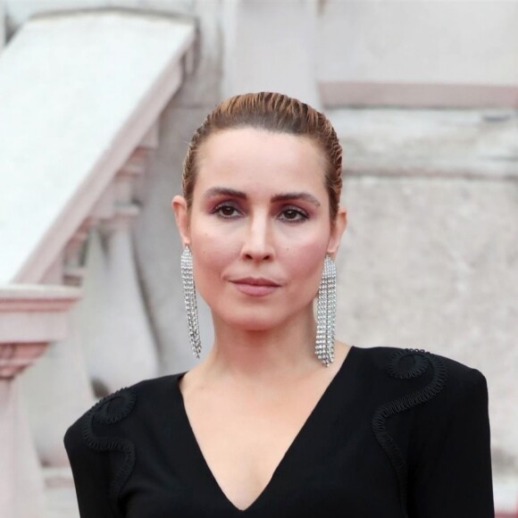 Noomi Rapace à la projection du film "Pain And Glory", en ouverture des séances de cinéma en plein air avec Film4 Summer Screen à la Somerset House. Londres, le 8 août 2019.