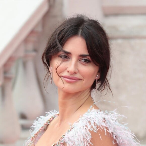 Penélope Cruz à la projection du film "Pain And Glory", en ouverture des séances de cinéma en plein air avec Film4 Summer Screen à la Somerset House. Londres, le 8 août 2019.