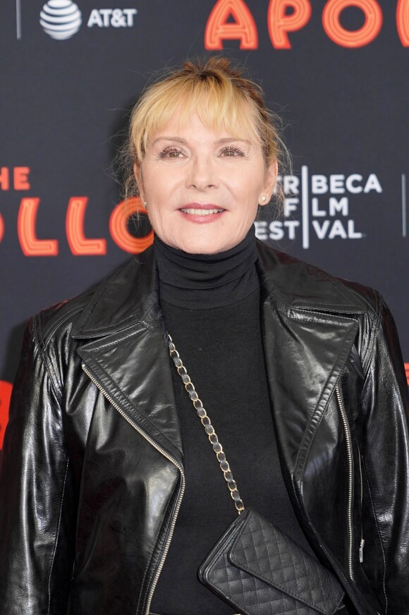 Kim Cattrall à la première de "The Apollo" lors du Festival du Film de Tribeca 2019 à New York, le 24 avril 2019.