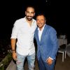 Adil Rami et Bernard Montiel assistent à la soirée des 50 ans de l'hôtel le Mas de Bellevue à Saint-Tropez, Côte d'Azur, France, le 8 août 2019. © Jack Tribeca/Bestimage