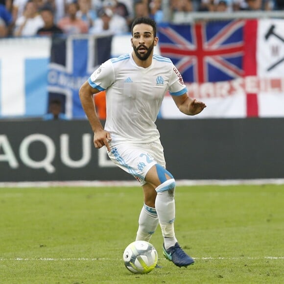 Adil Rami au stade Vélodrome à Marseille, France, le 24 août 2017. © Agence/Bestimage