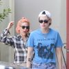 Kristen Stewart est allée déjeuner avec une amie dans le quartier de Los Feliz à Los Angeles, le 22 juillet 2019