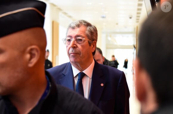 Patrick Balkany - Patrick Balkany, maire de Levallois et sa femme Isabelle Balkany sont jugés au tribunal correctionnel de Paris pour fraude fiscale et blanchiment de fraude fiscale aggravée. Isabelle Balkany est toujours hospitalisée et absente. Le 20 mai 2019.