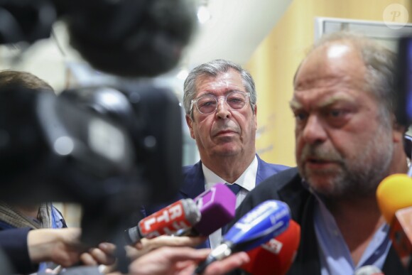 Patrick Balkany - Patrick Balkany, maire de Levallois et sa femme Isabelle Balkany sont jugés au tribunal correctionnel de Paris pour fraude fiscale et blanchiment de fraude fiscale aggravée. Isabelle Balkany est toujours hospitalisée et absente. Le 20 mai 2019.