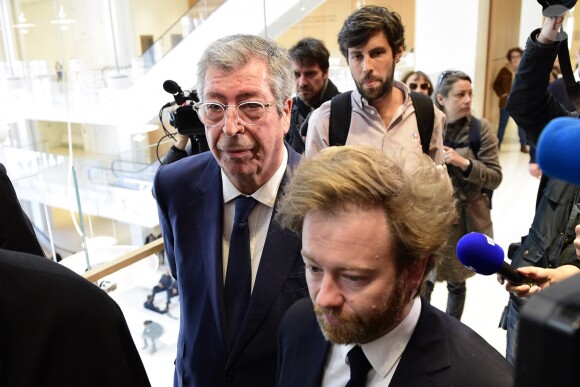 Patrick Balkany - Patrick Balkany, maire de Levallois et sa femme Isabelle Balkany sont jugés au tribunal correctionnel de Paris pour fraude fiscale et blanchiment de fraude fiscale aggravée. Isabelle Balkany est toujours hospitalisée et absente. Le 20 mai 2019.