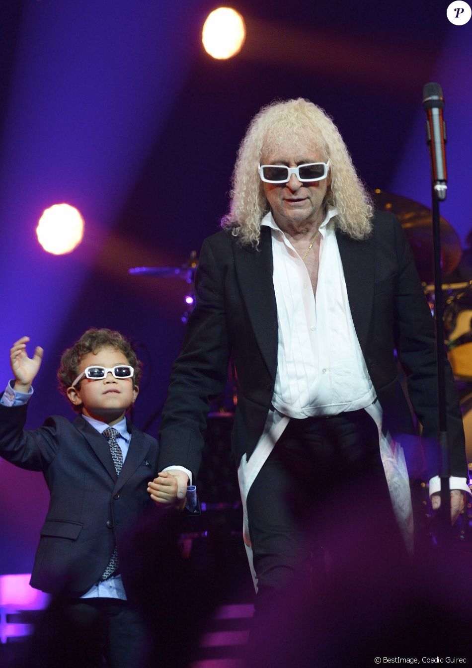 Michel Polnareff Et Son Fils Louka Jour Concert De Michel Polnareff L Accorhotels Arena