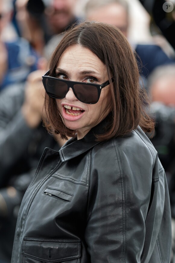 Béatrice Dalle au photocall du film Lux Aeterna lors du 72ème Festival International du film de Cannes. Le 19 mai 2019 © Jacovides-Moreau / Bestimage