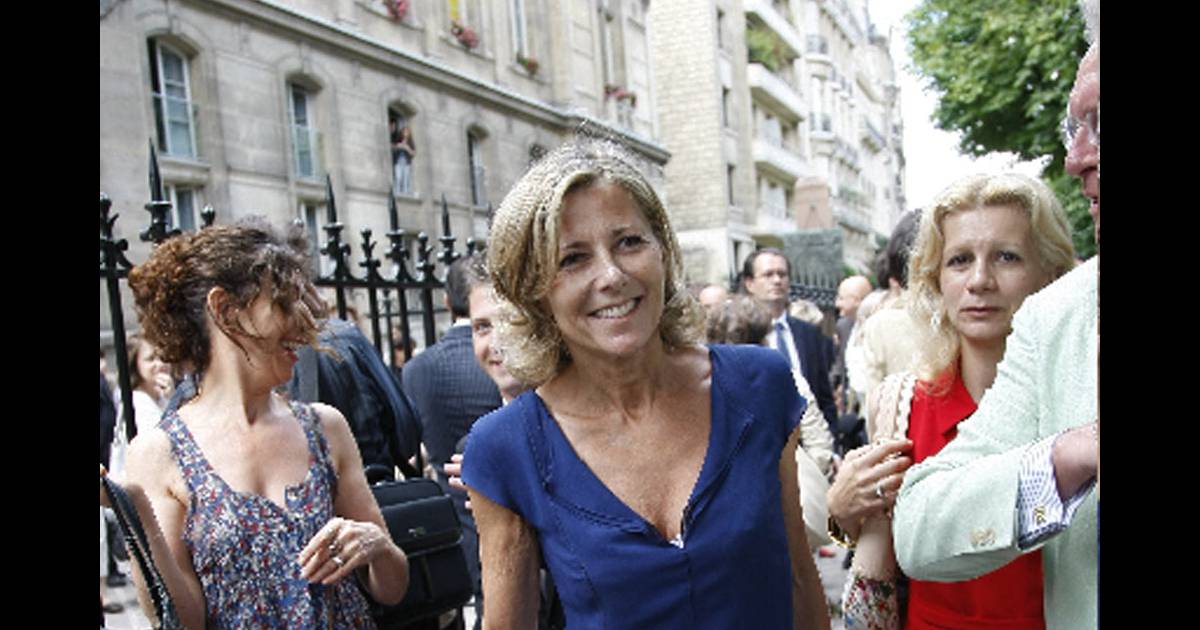 Claire Chazal au mariage de Laurence Ferrari et Renaud ...