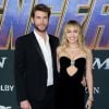 Miley Cyrus et son mari Liam Hemsworth - Avant-première du film "Avengers : Endgame" à Los Angeles, le 22 avril 2019.