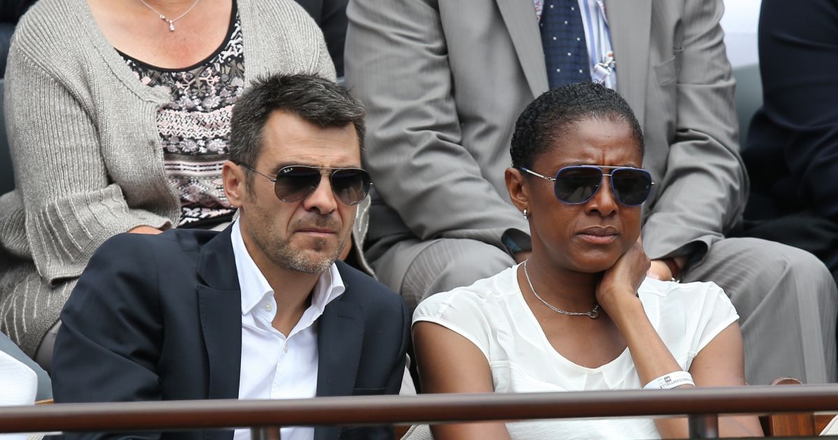 MarieJosé Pérec et Sébastien Foucras People dans les tribunes des
