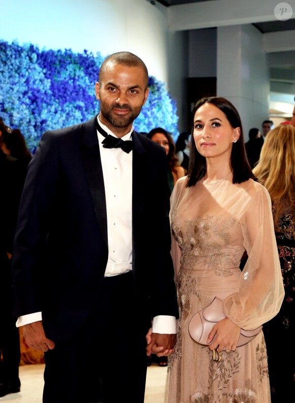 Tony Parker et sa femme Axelle - Arrivées des people au 71e gala de la Croix-Rouge Monégasque à Monaco le 26 juillet 2019. © Dominique Jacovides/Bestimage