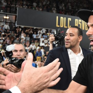 Tony Parker - L'ASVEL s'offre un 19ème titre en s'imposant lors du match 5 de la Finale Élite de Basket-ball face à Monaco, à l'arena Astroballe de Villeurbanne, France, le 25 juin 2019. © Frédéric Chambert/Panoramic/Bestimage