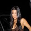 Kourtney Kardashian arrive au club 'The Nice Guy' à West Hollywood, le 23 août 2019.