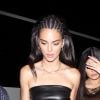 Kylie Jenner et sa soeur Kendall arrivent au club 'The Nice Guy' à West Hollywood, le 23 août 2019.