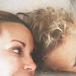 Ingrid Chauvin avec son fils Tom, sur Instagram, le 7 août 2019