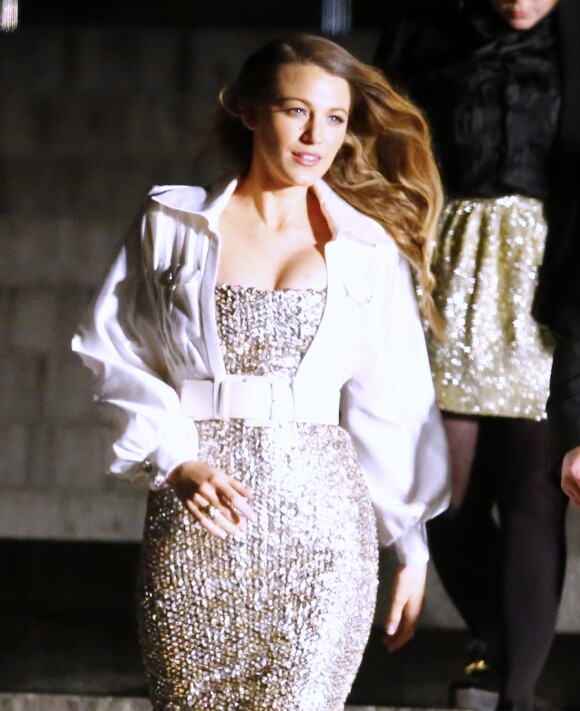 Blake Lively - Arrivée des célébrités au défilé de mode The Chanel Croisiere au Metropolitan Museum à New York, le 4 décembre 2018.