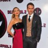 Blake Lively et son mari Ryan Reynolds à la projection du film "Deadpool 2" au AMC Loews Lincoln Square à New York, le 14 mai 2018.