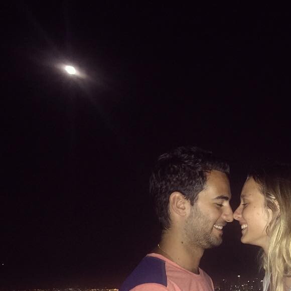 Ilona Smet et son compagnon Kamran Ahmed sur Instagram.