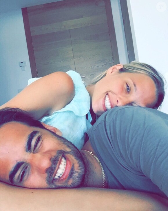 Ilona Smet et son compagnon Kamran Ahmed sur Instagram.