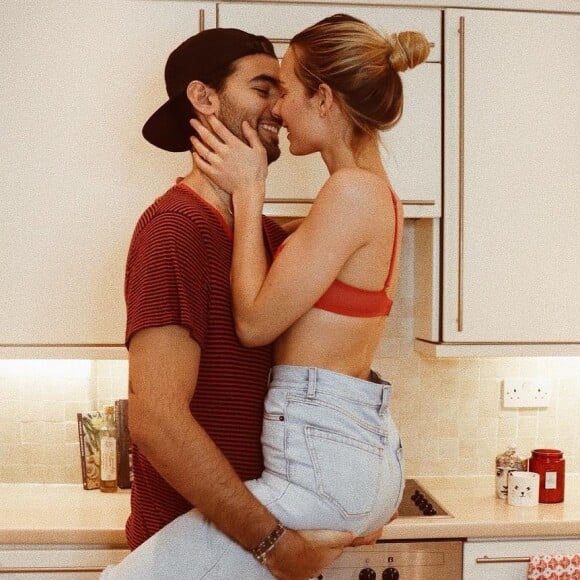 Ilona Smet et son compagnon Kamran Ahmed sur Instagram.