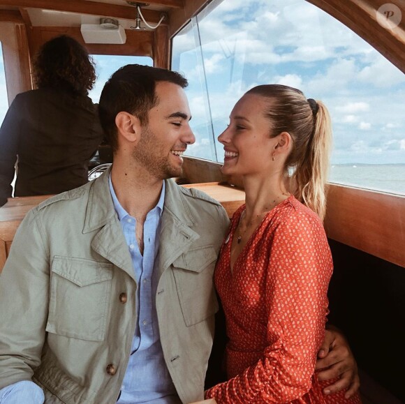 Ilona Smet et son compagnon Kamran Ahmed sur Instagram.
