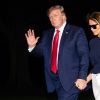 Donald Trump et Melania Trump de retour à la Maison Blanche à Washington, après le sommet du G7 qui s'est déroulé à Biarritz. Washington, D.C., le 26 août 2019.