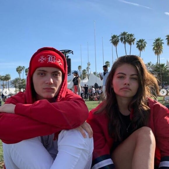 Thylane Blondeau et son petit ami, Milane. Août 2019.