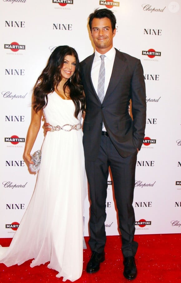 Fergie et Josh Duhamel à Berlin le 15 décembre 2009.